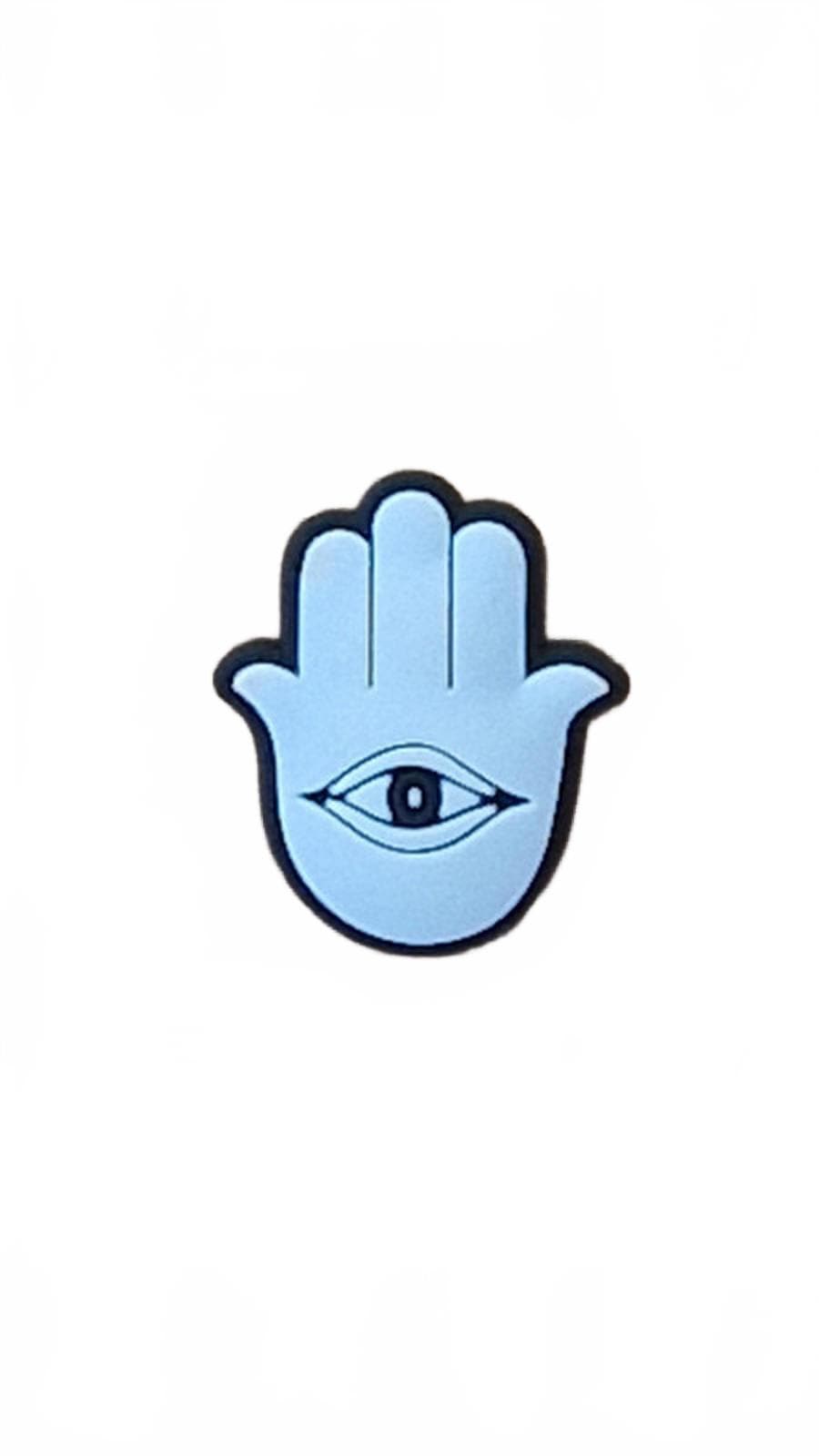 Turkish Evil Eye on Hand Protective Shoe Charm