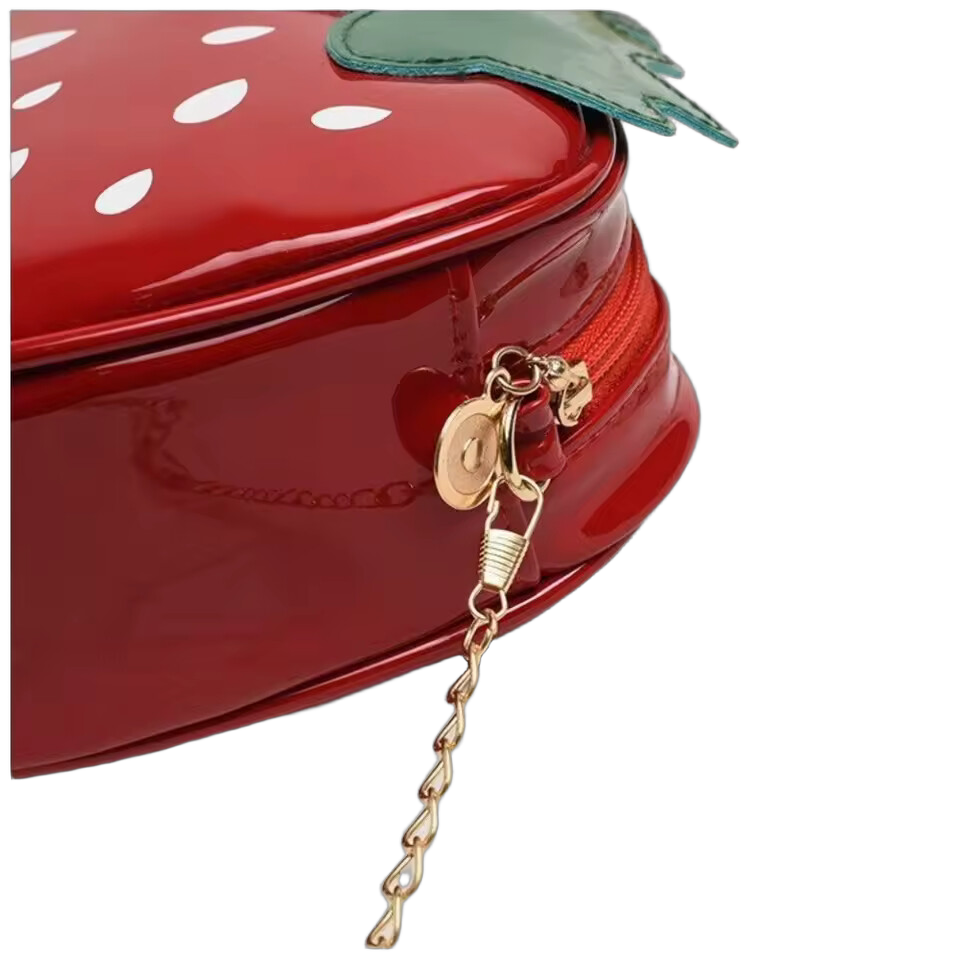 Kawaii Strawberry Crossbody Bag – Cute Fruit Shoulder Bag