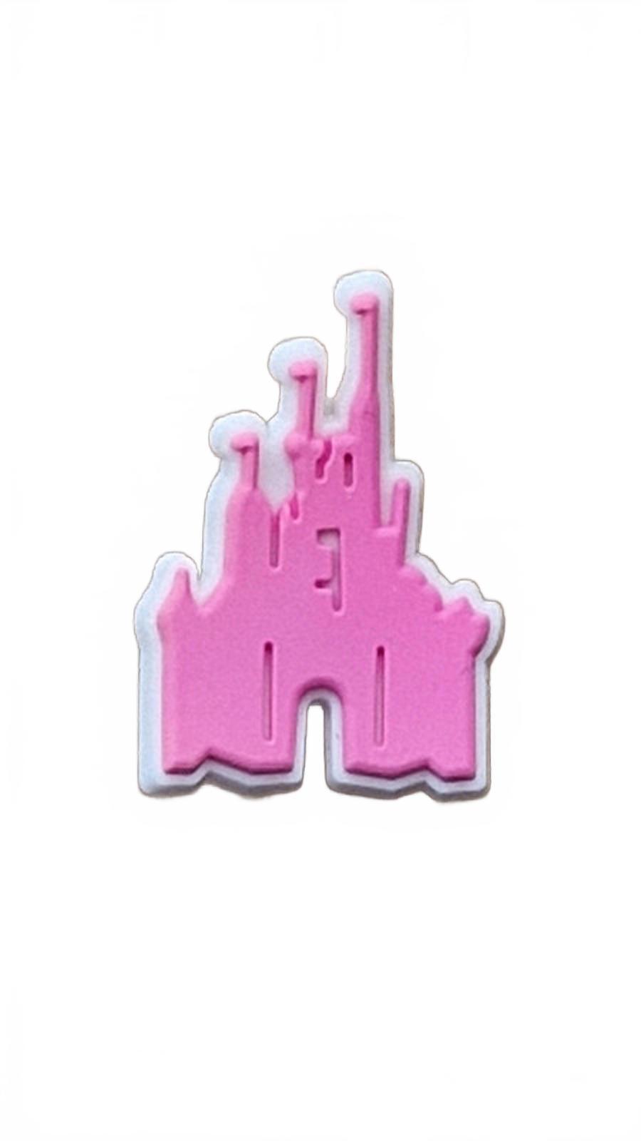 Cute princess castle shoe charm