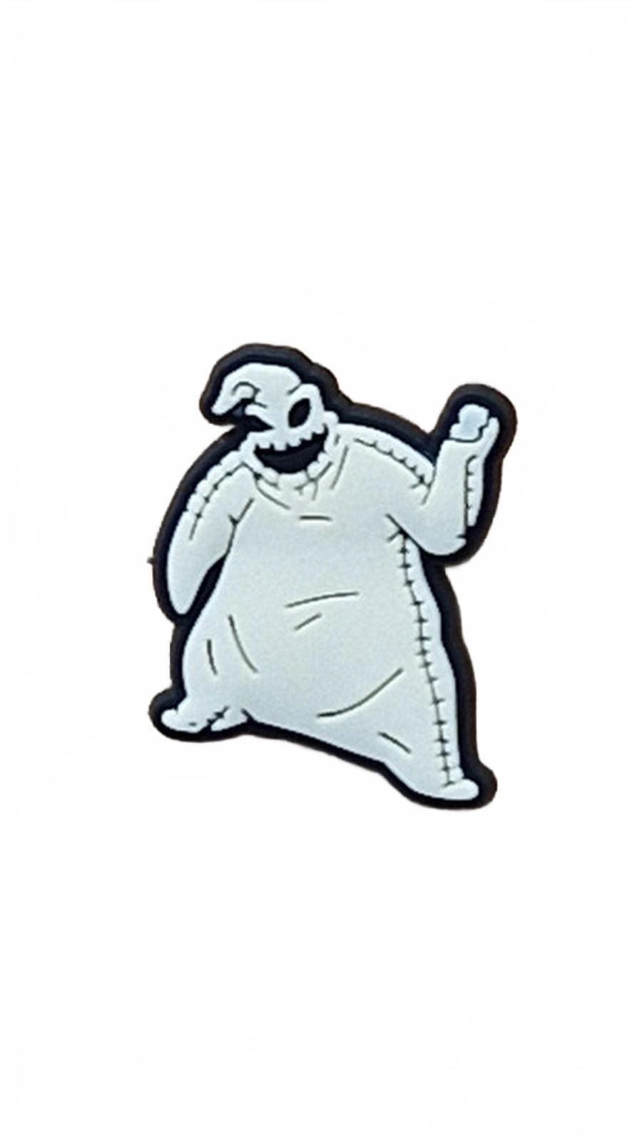 Potato sack monster shoe charm
