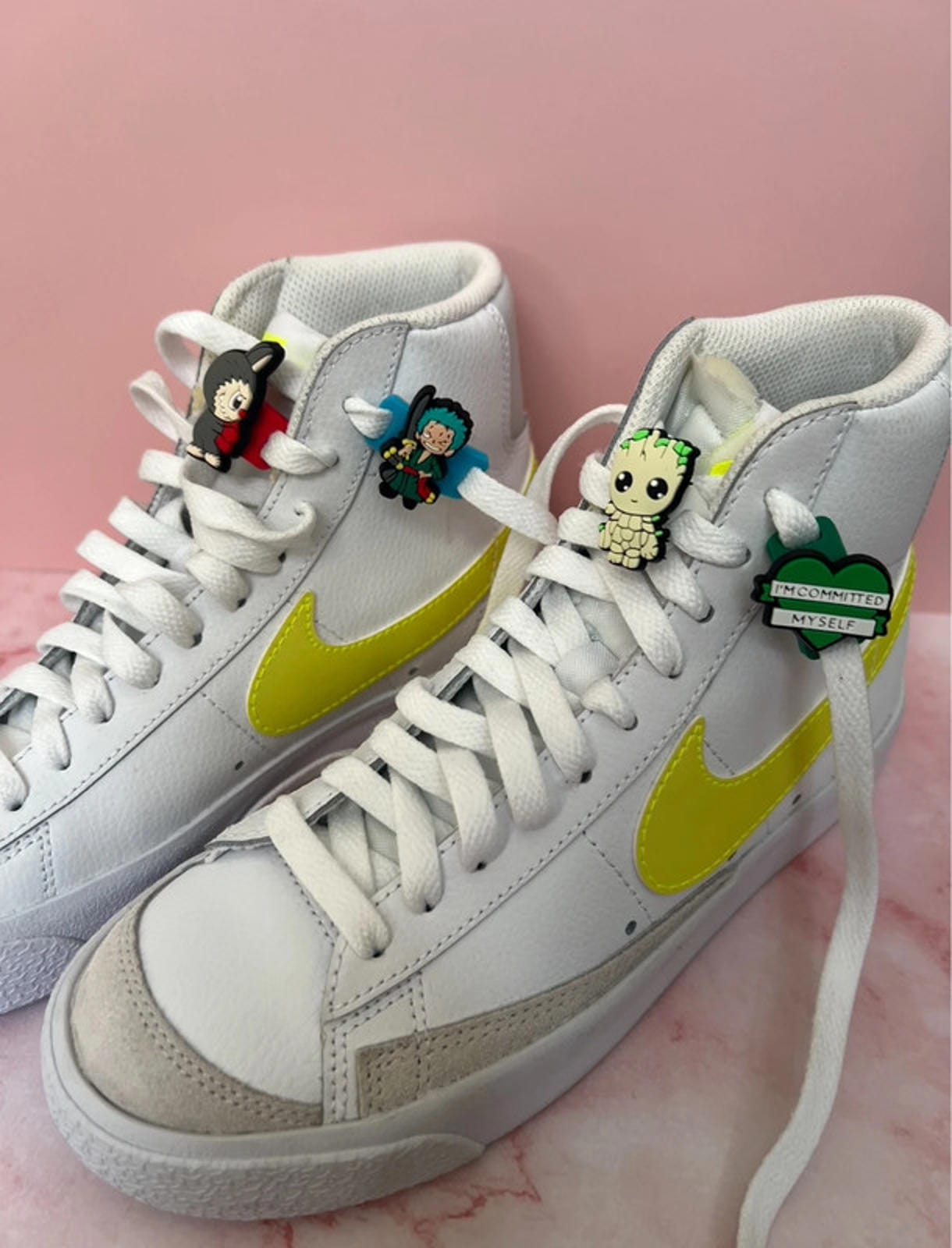 2  Shoe Charm Shoe Lace Adaptors