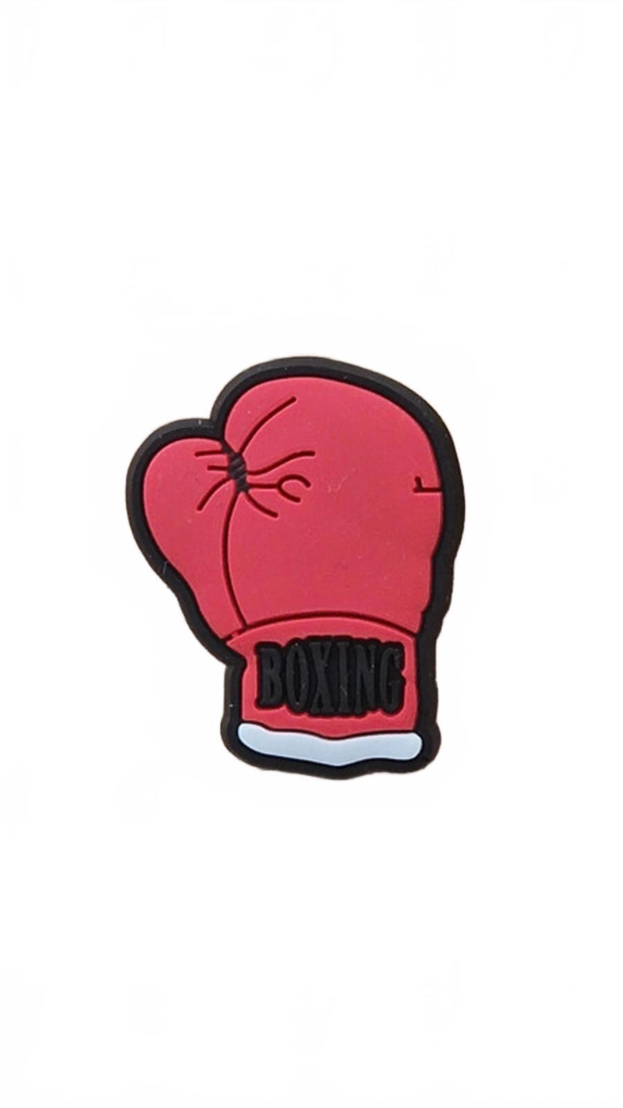 Red boxing glove Boxing shoe charm