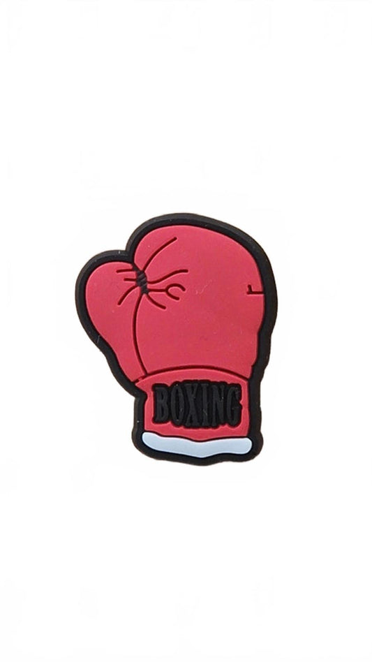 Red boxing glove Boxing shoe charm