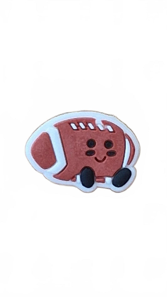 Cute American football shoe charm