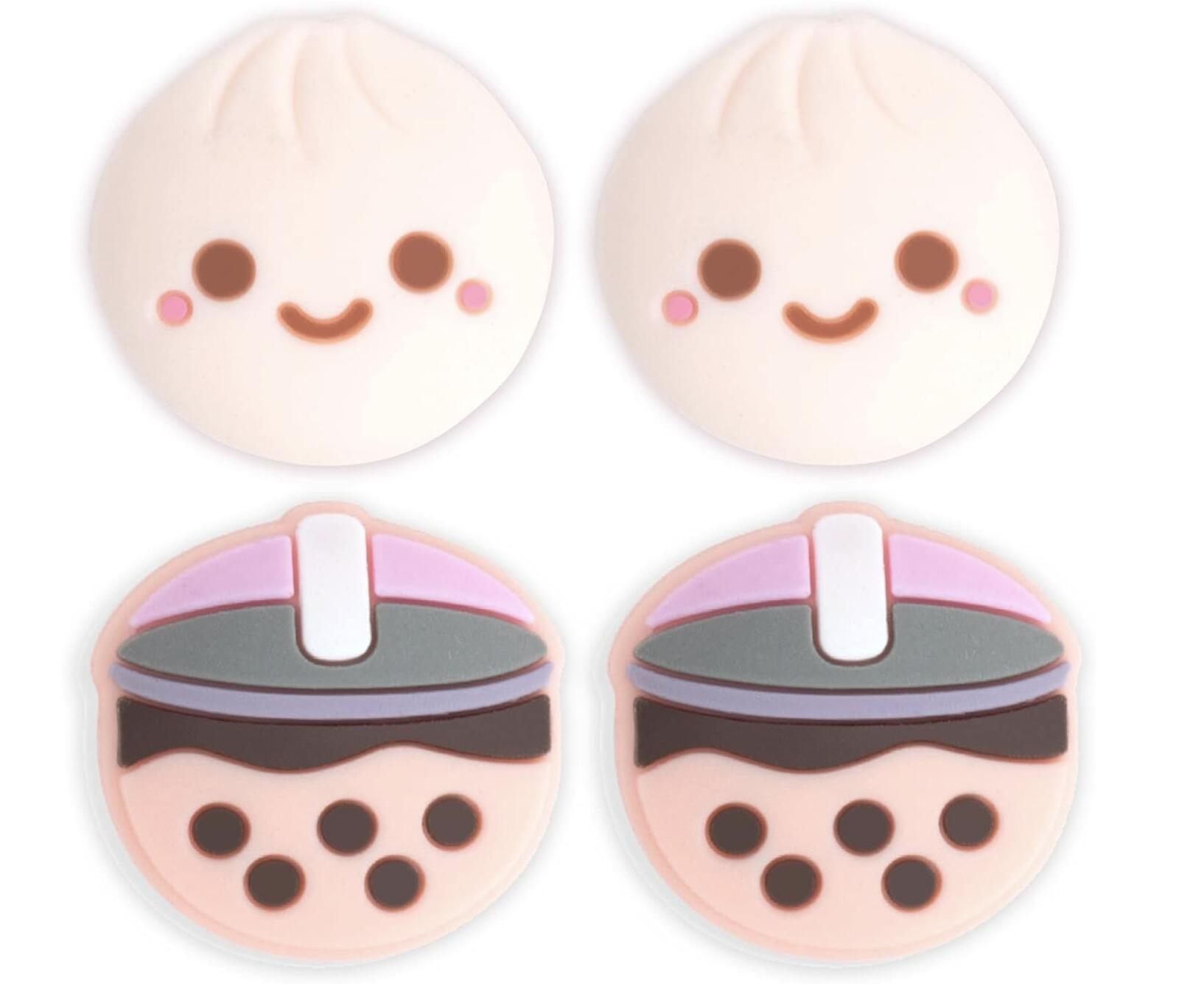 Dumpling and bubble tea Nintendo Switch cover