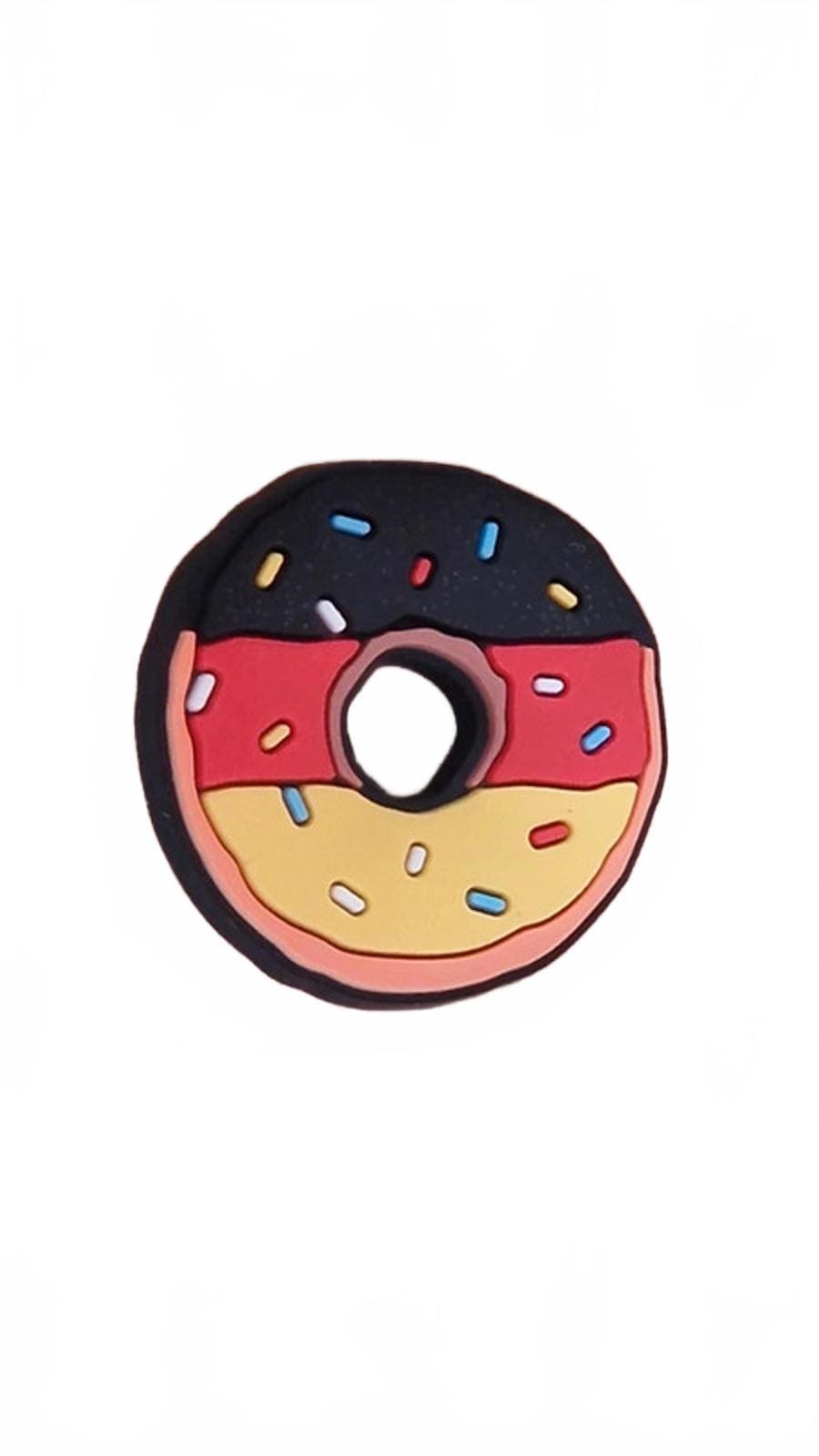 German national flag donut shaped shoe charm