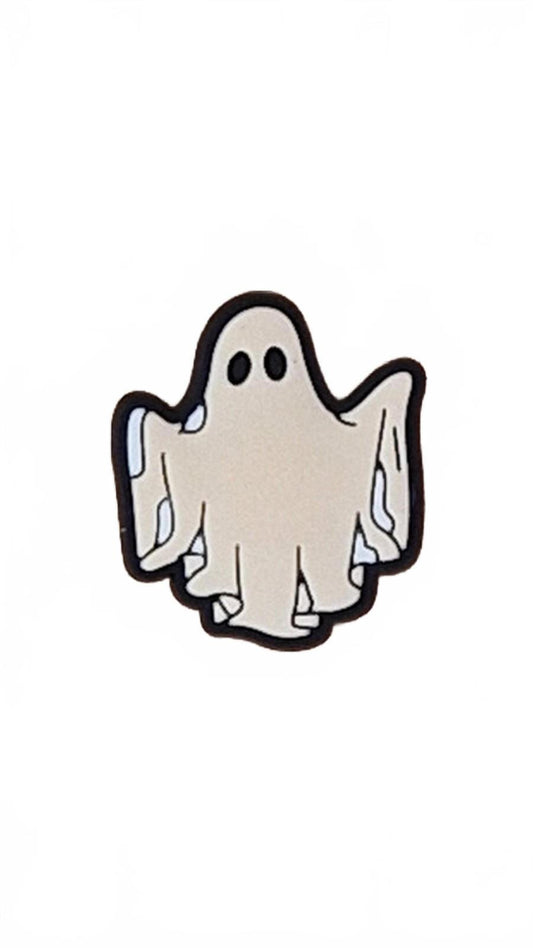 Ghost charm Halloween shoe charm