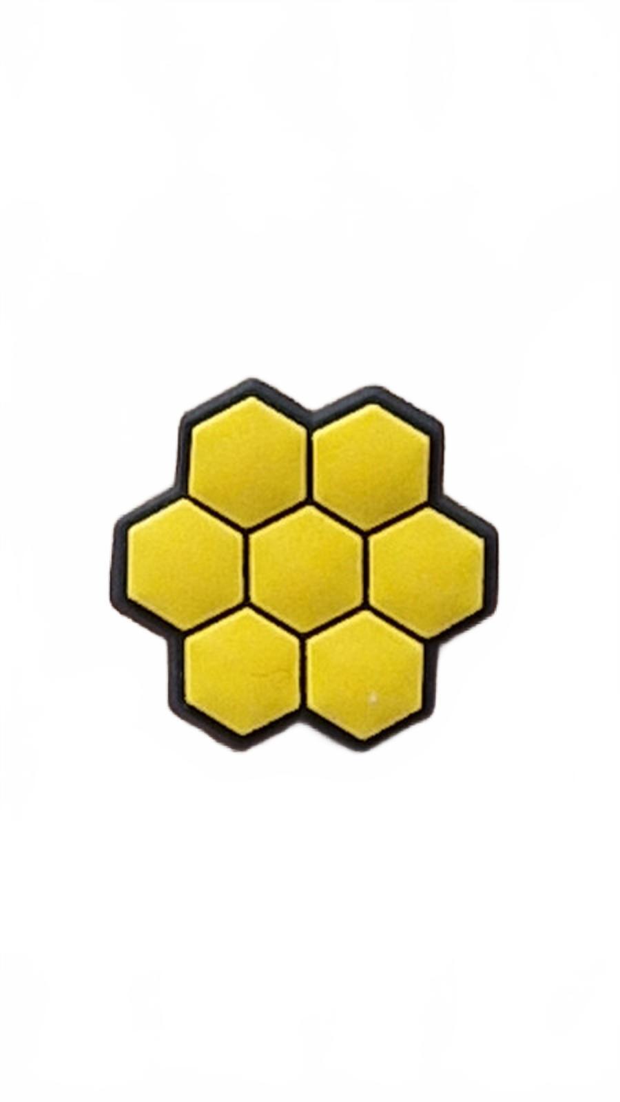 Honeycomb Shoe Charm