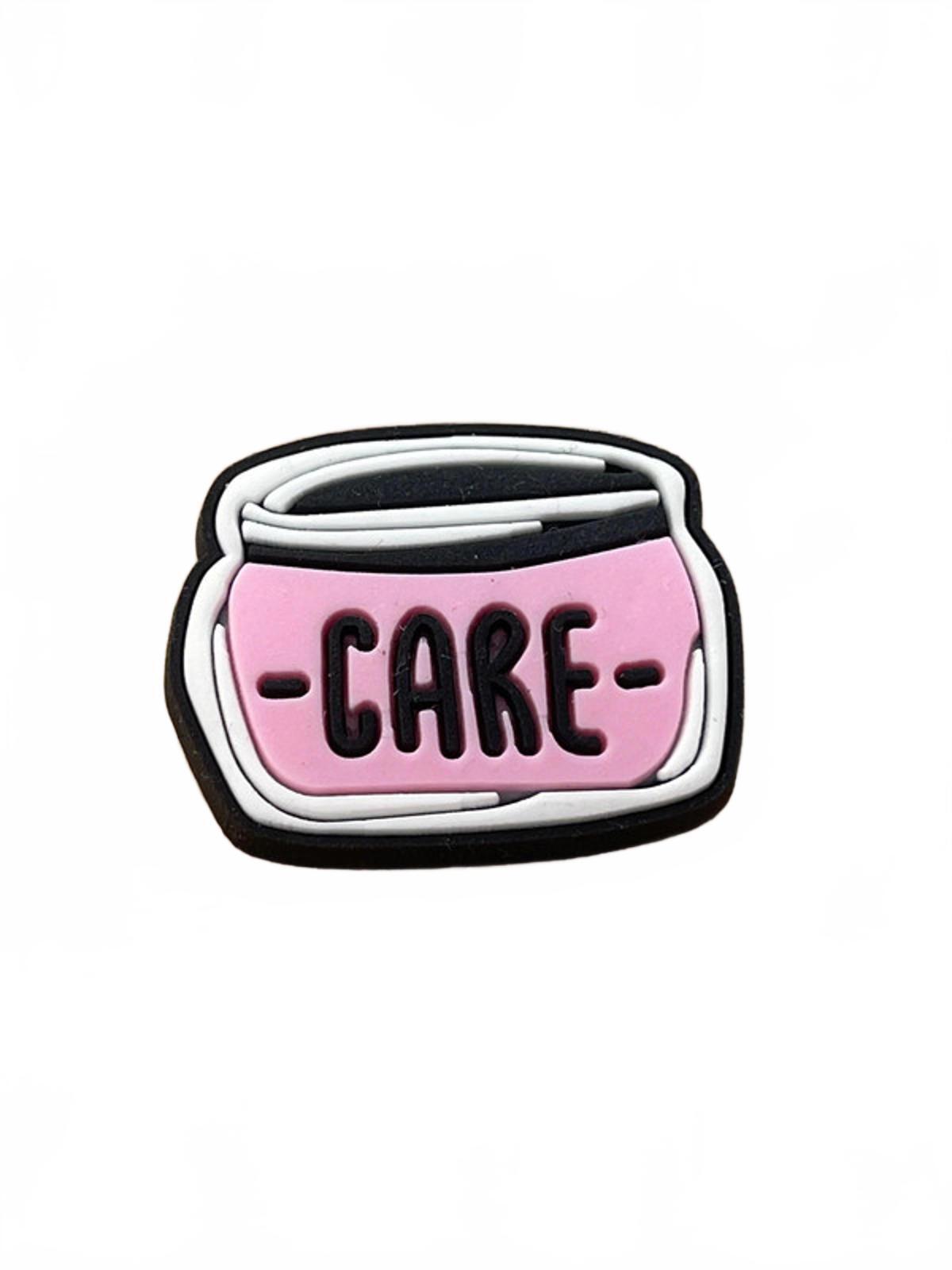 Pink girly cream care fashion shoe charm
