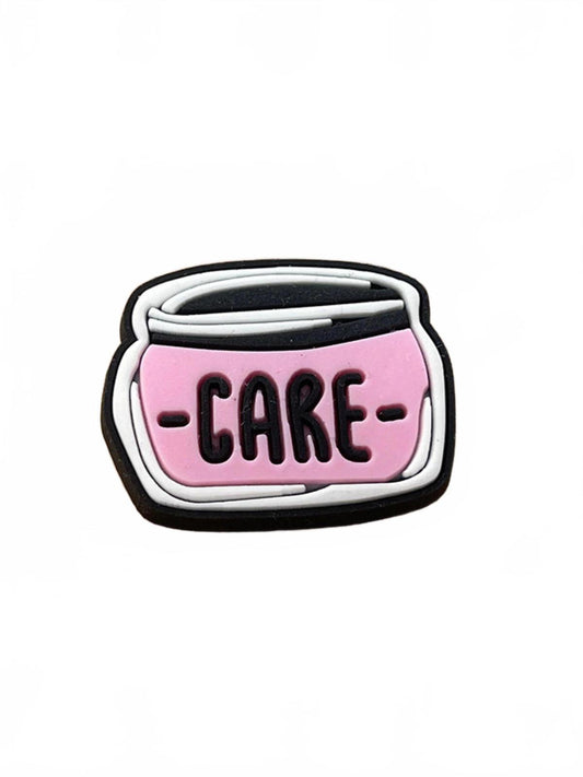 Pink girly cream care fashion shoe charm