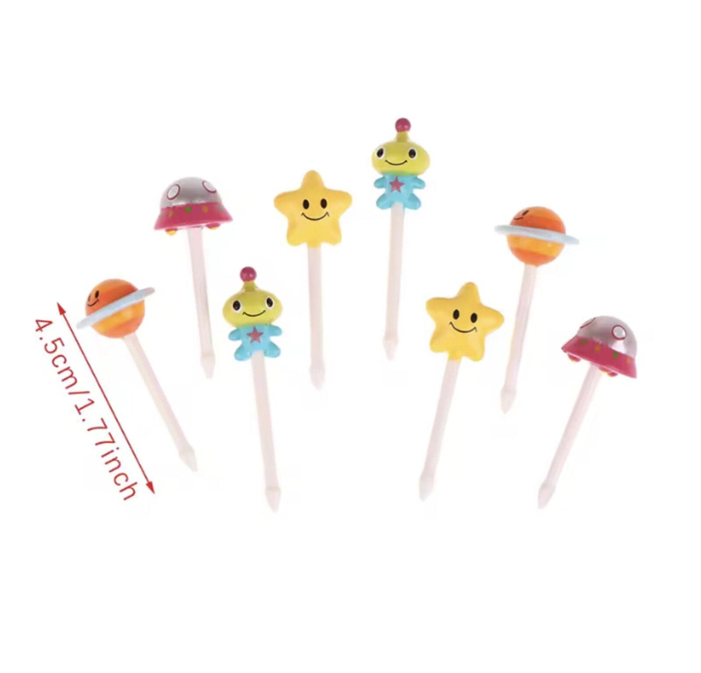 Cute UFO food picks
