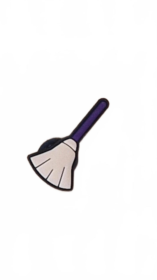Cute witches broomstick Halloween shoe charm